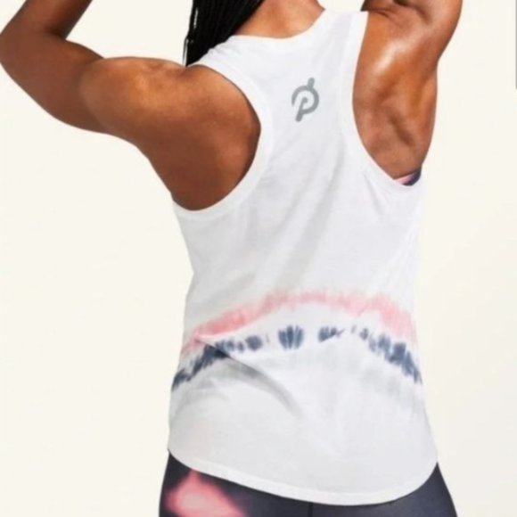 Peloton Flow Tie-Dye RacerbackTank Top Athletic Size 1XL - Picture 2 of 8